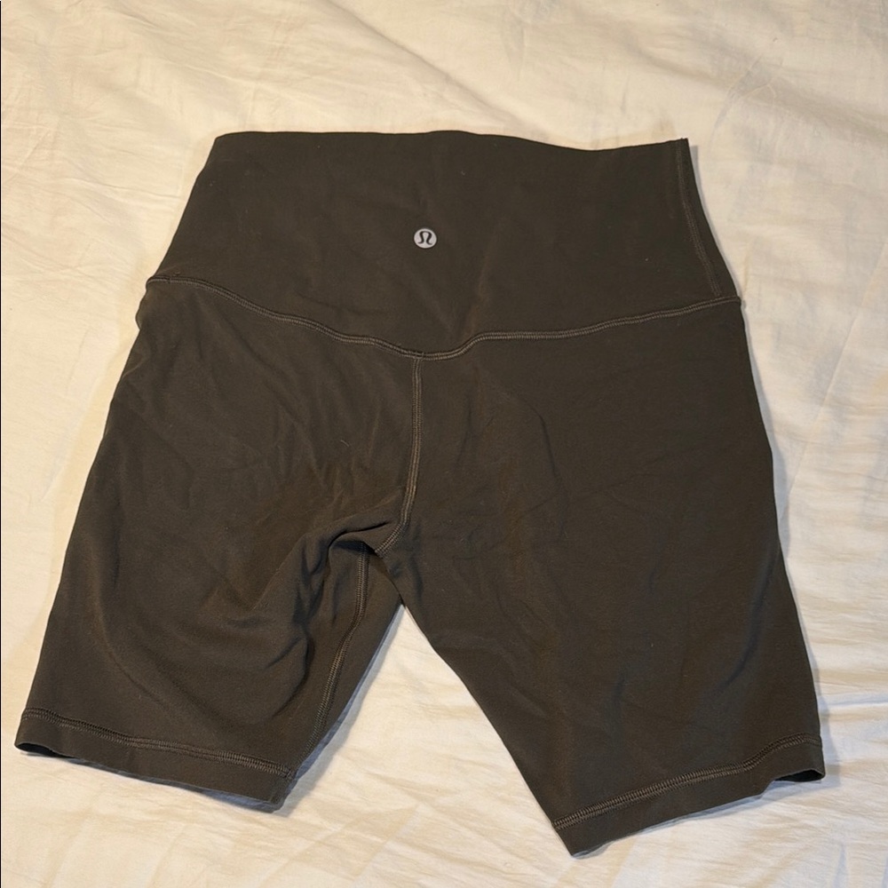 lululemon athletica Black High-Rise Workout Shorts